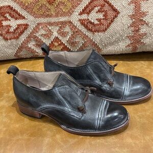 Freebird Stephen Mabel Black Leather Loafers